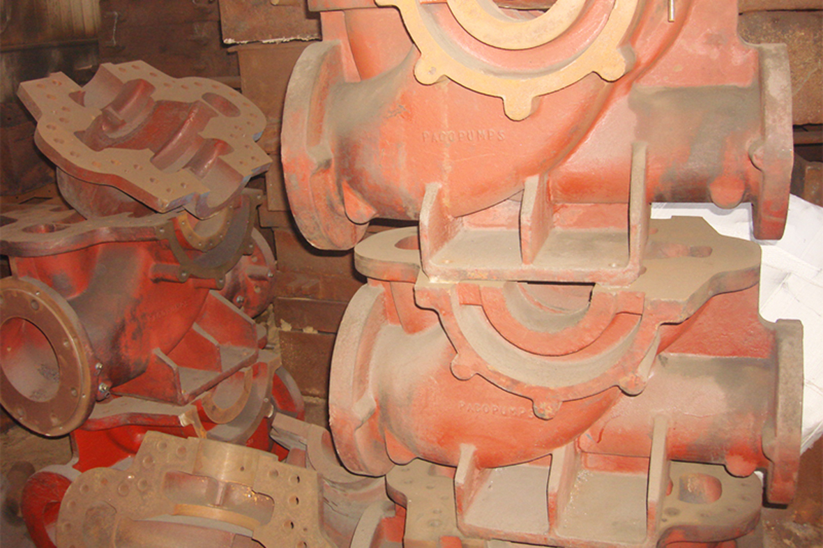 格兰富中开泵体