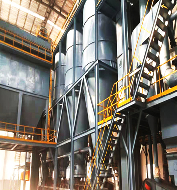 全自动砂处理生产线